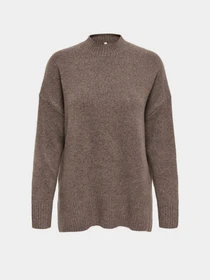 Светри та кардигани Only HAZEL LS HIGHNECK OVERS PULL K модель 15352853_Brown Lentil Melange Фото