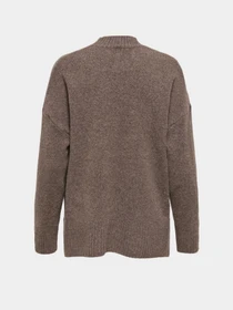 Светри та кардигани Only HAZEL LS HIGHNECK OVERS PULL K модель 15352853_Brown Lentil Melange Фото