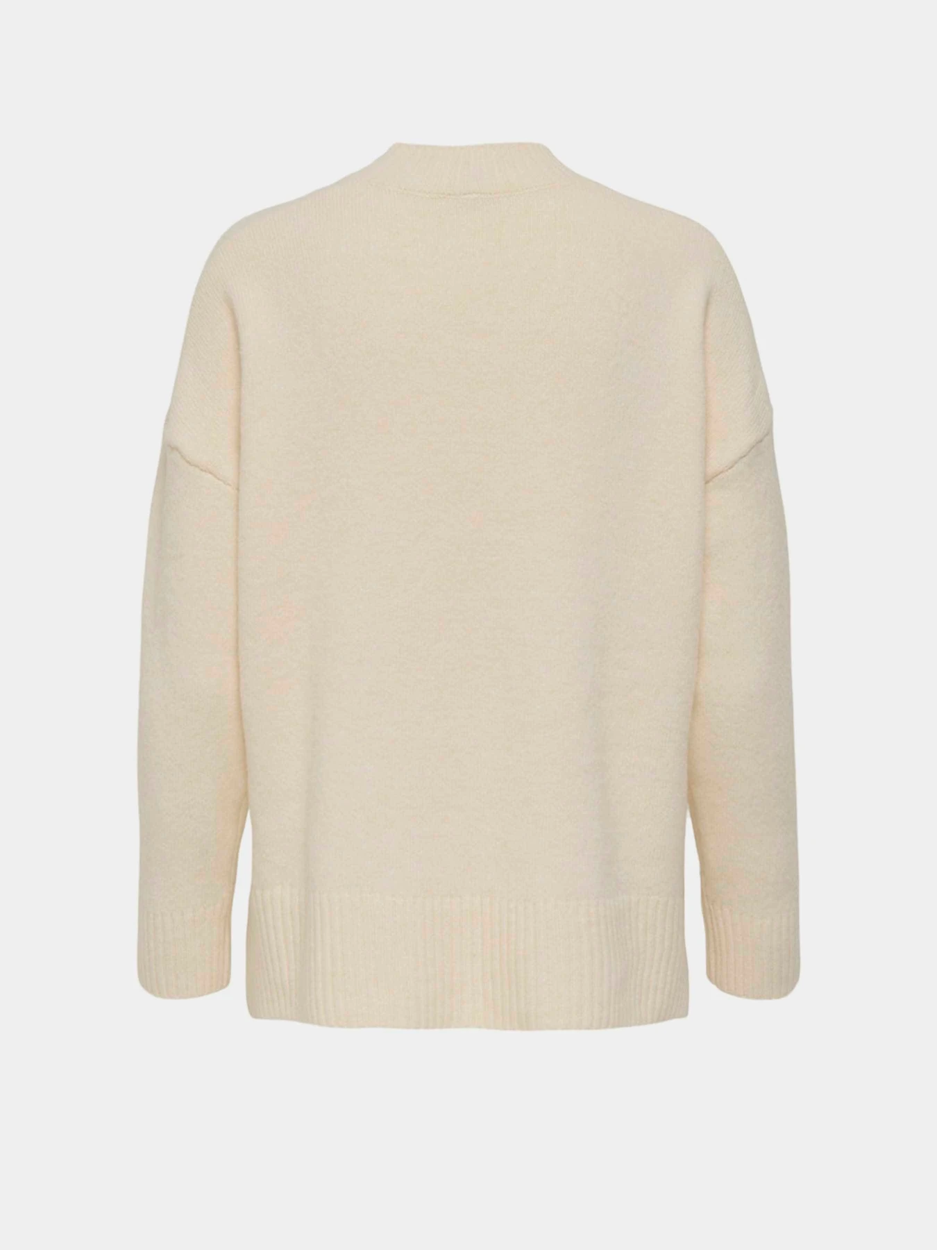 Светри та кардигани Only HAZEL LS HIGHNECK OVERS PULL K модель 15352853_Whitecap Gray Melange Светри та кардигани Only HAZEL LS HIGHNECK OVERS PULL K модель 15352853_Whitecap Gray Melange Фото