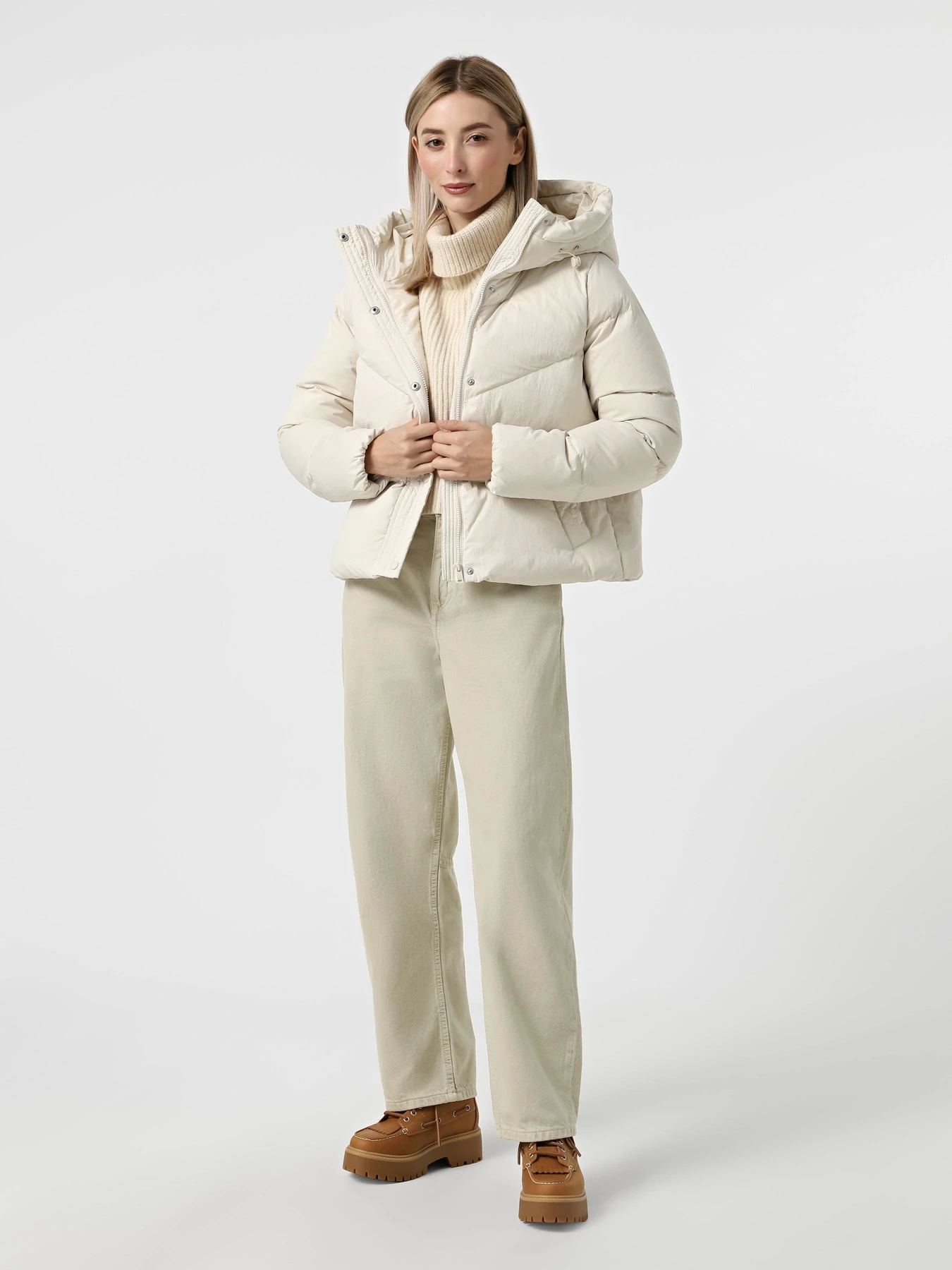 Куртки та дублянки Only CLARA SHORT DOWN JACKET модель 15353744_Birch Куртки та дублянки Only CLARA SHORT DOWN JACKET модель 15353744_Birch Фото