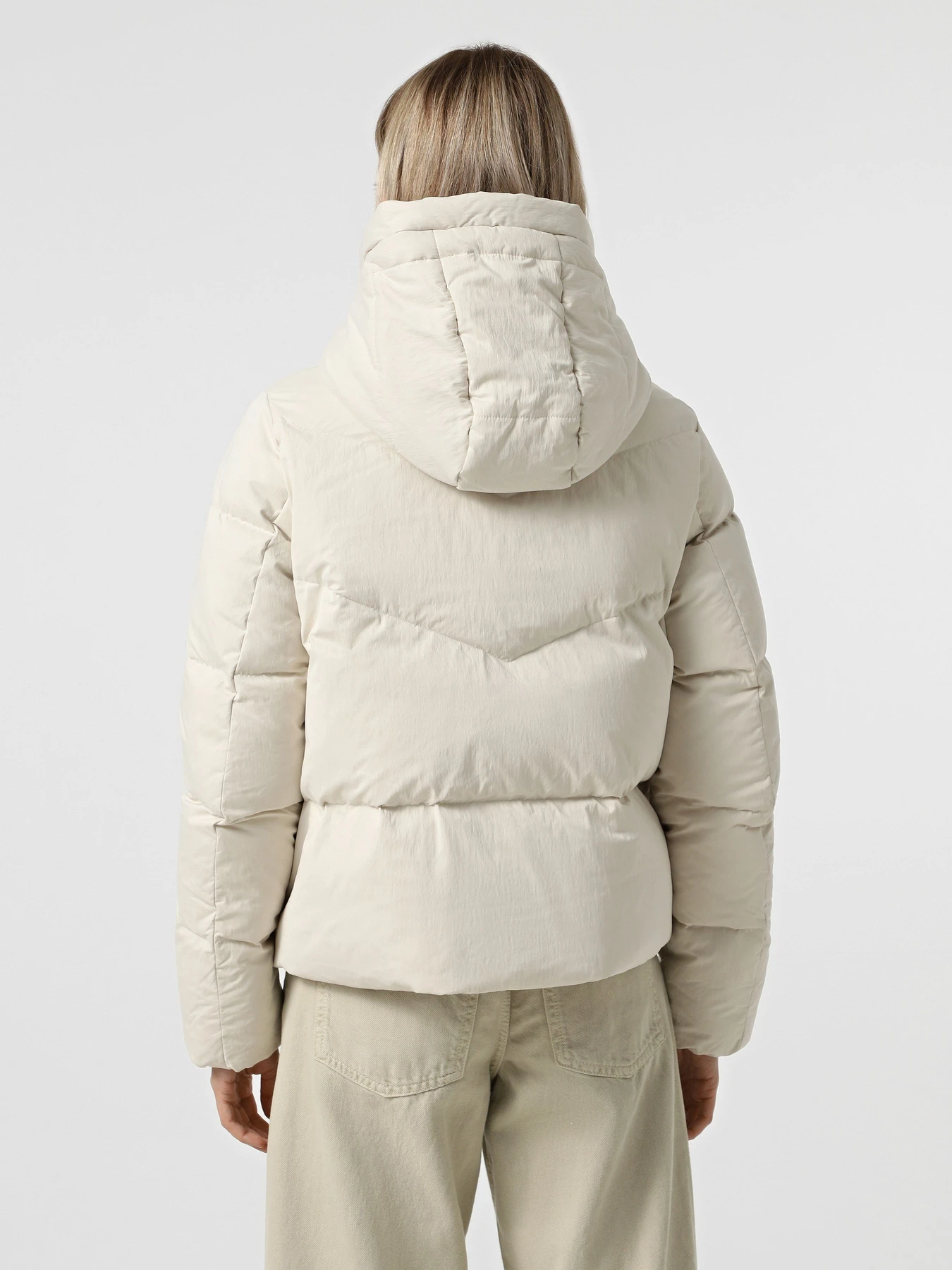 Куртки та дублянки Only CLARA SHORT DOWN JACKET модель 15353744_Birch Куртки та дублянки Only CLARA SHORT DOWN JACKET модель 15353744_Birch Фото