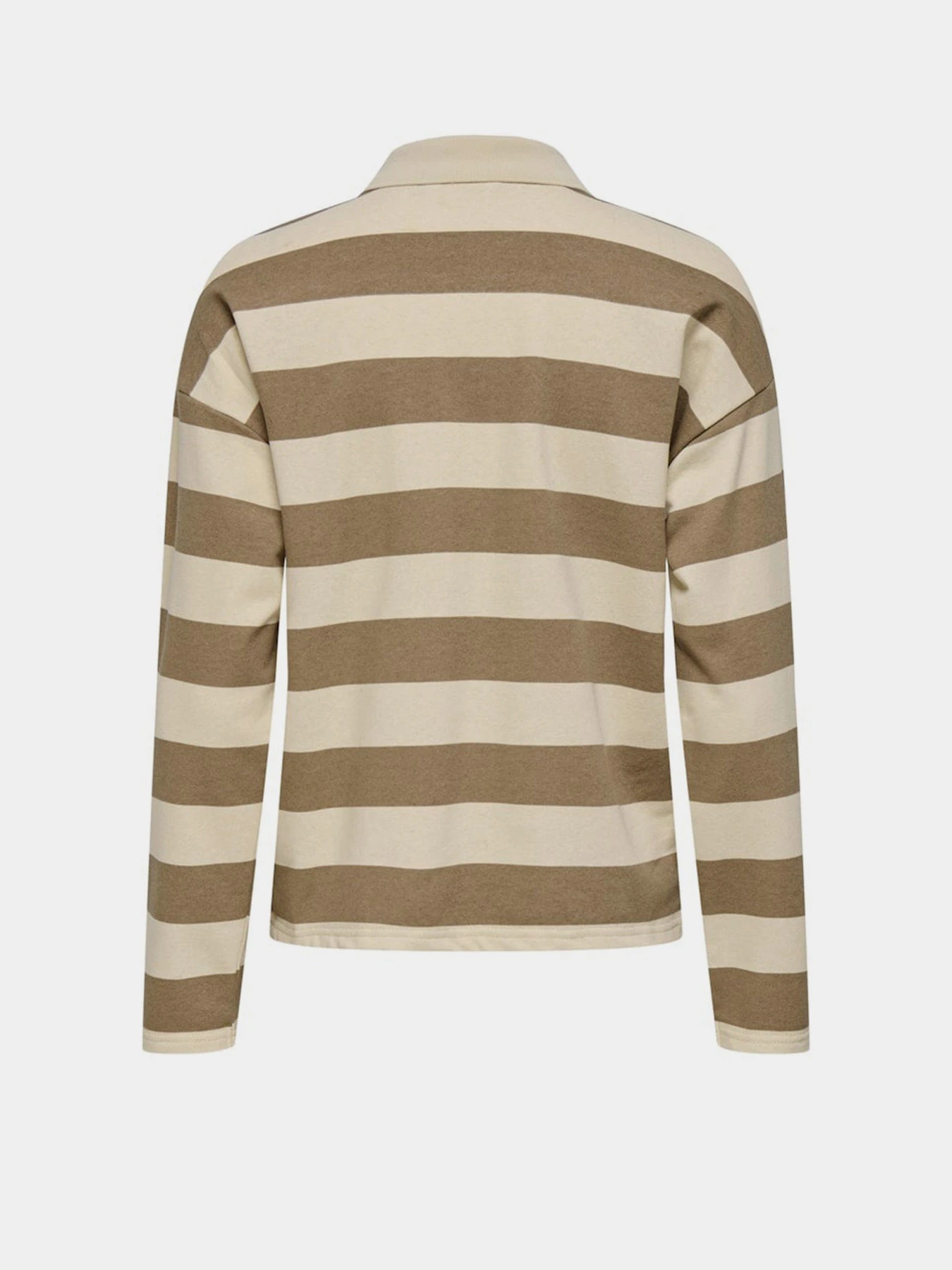 Футболки і поло Only ALLISON L/S STRIPE POLO модель 15356124_Cocoa Creme Biscotti Футболки і поло Only ALLISON L/S STRIPE POLO модель 15356124_Cocoa Creme Biscotti Фото