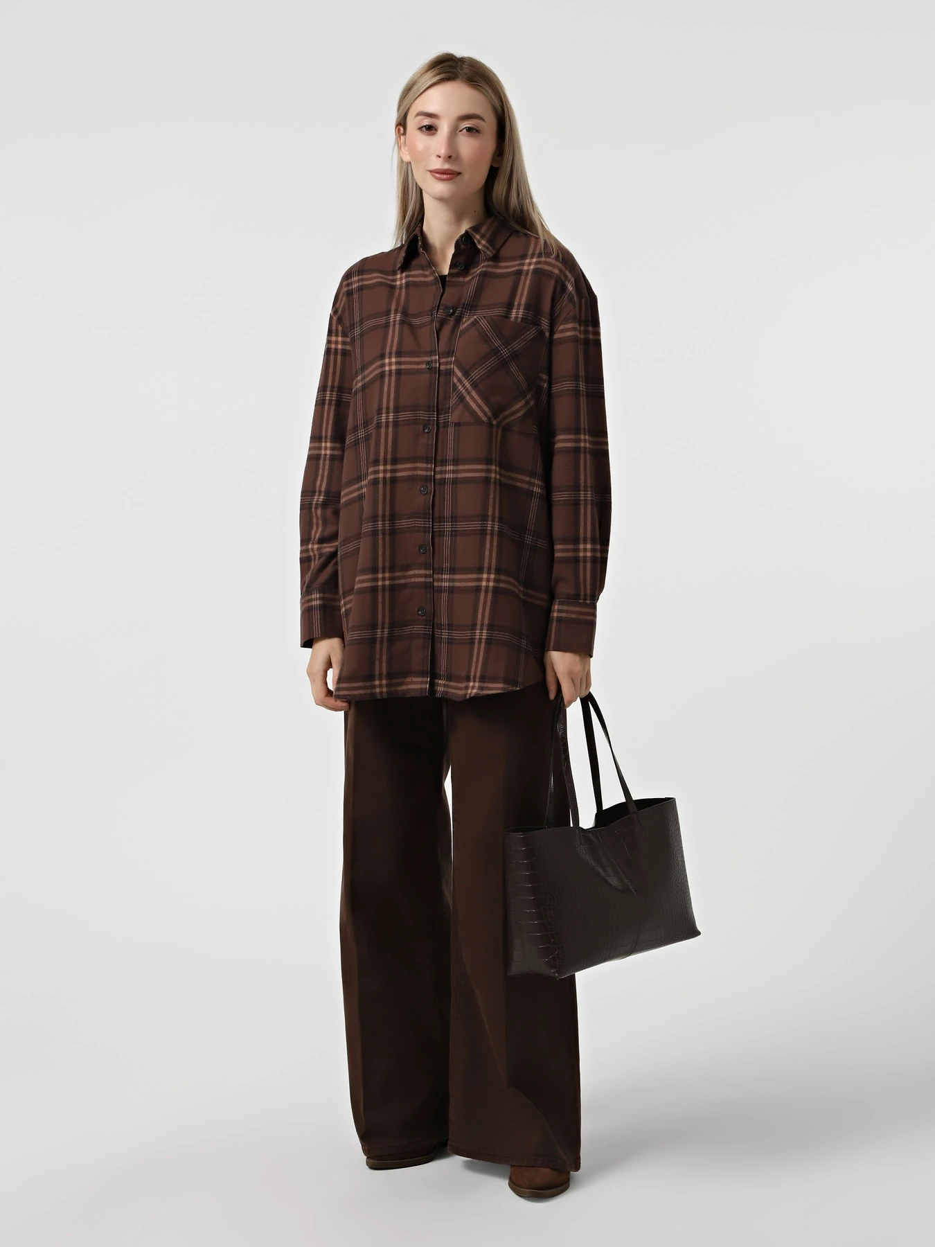 Сорочки Only JULIANA LIFE LS LOOSE CHECK SH модель 15356763_Shopping Bag TEXANA Сорочки Only JULIANA LIFE LS LOOSE CHECK SH модель 15356763_Shopping Bag TEXANA Фото