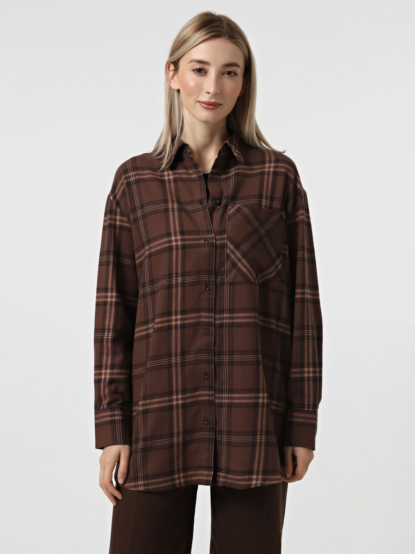 Сорочки Only JULIANA LIFE LS LOOSE CHECK SH модель 15356763_Shopping Bag TEXANA Сорочки Only JULIANA LIFE LS LOOSE CHECK SH модель 15356763_Shopping Bag TEXANA Фото
