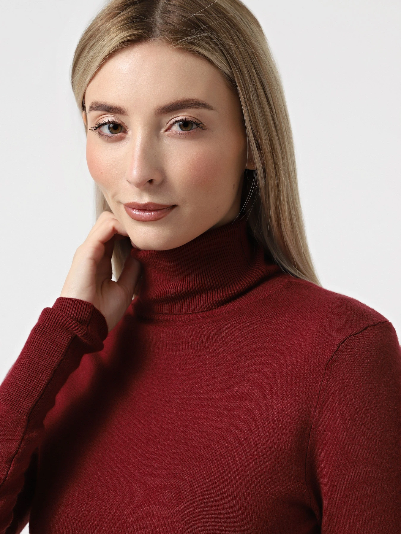 Светри та кардигани Only VENICE LIFE LS ROLL PULLOVER модель 15183772_Cabernet Фото