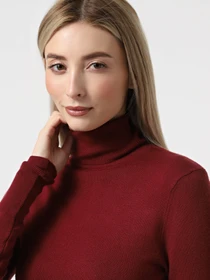 Светри та кардигани Only VENICE LIFE LS ROLL PULLOVER модель 15183772_Cabernet Фото