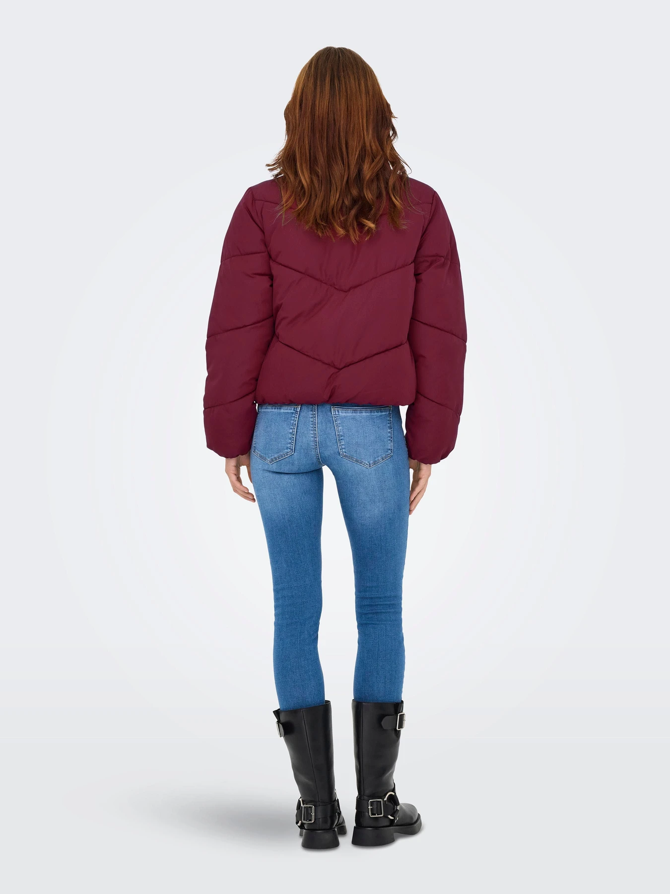 Куртки та дублянки Only MAGGI LIFE SOLID PUFFER модель 15308639_Cabernet Фото