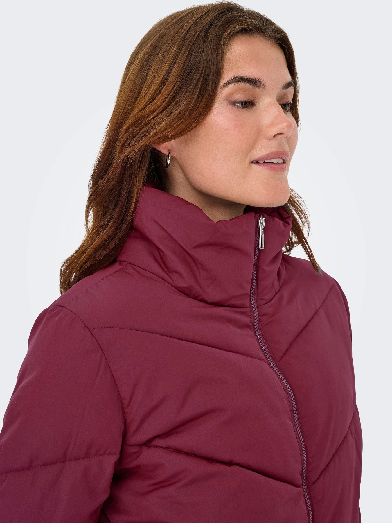 Куртки та дублянки Only MAGGI LIFE SOLID PUFFER модель 15308639_Cabernet Фото