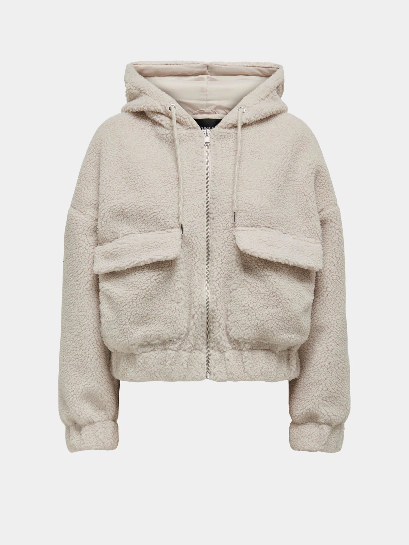 Куртки и дубленки Only TANJA TEDDY HOOD JACKET модель 15335779_Pumice Stone Куртки и дубленки Only TANJA TEDDY HOOD JACKET модель 15335779_Pumice Stone Фото