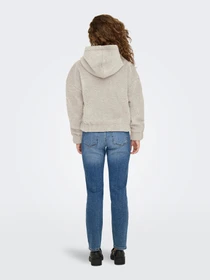 Куртки и дубленки Only TANJA TEDDY HOOD JACKET модель 15335779_Pumice Stone Фото