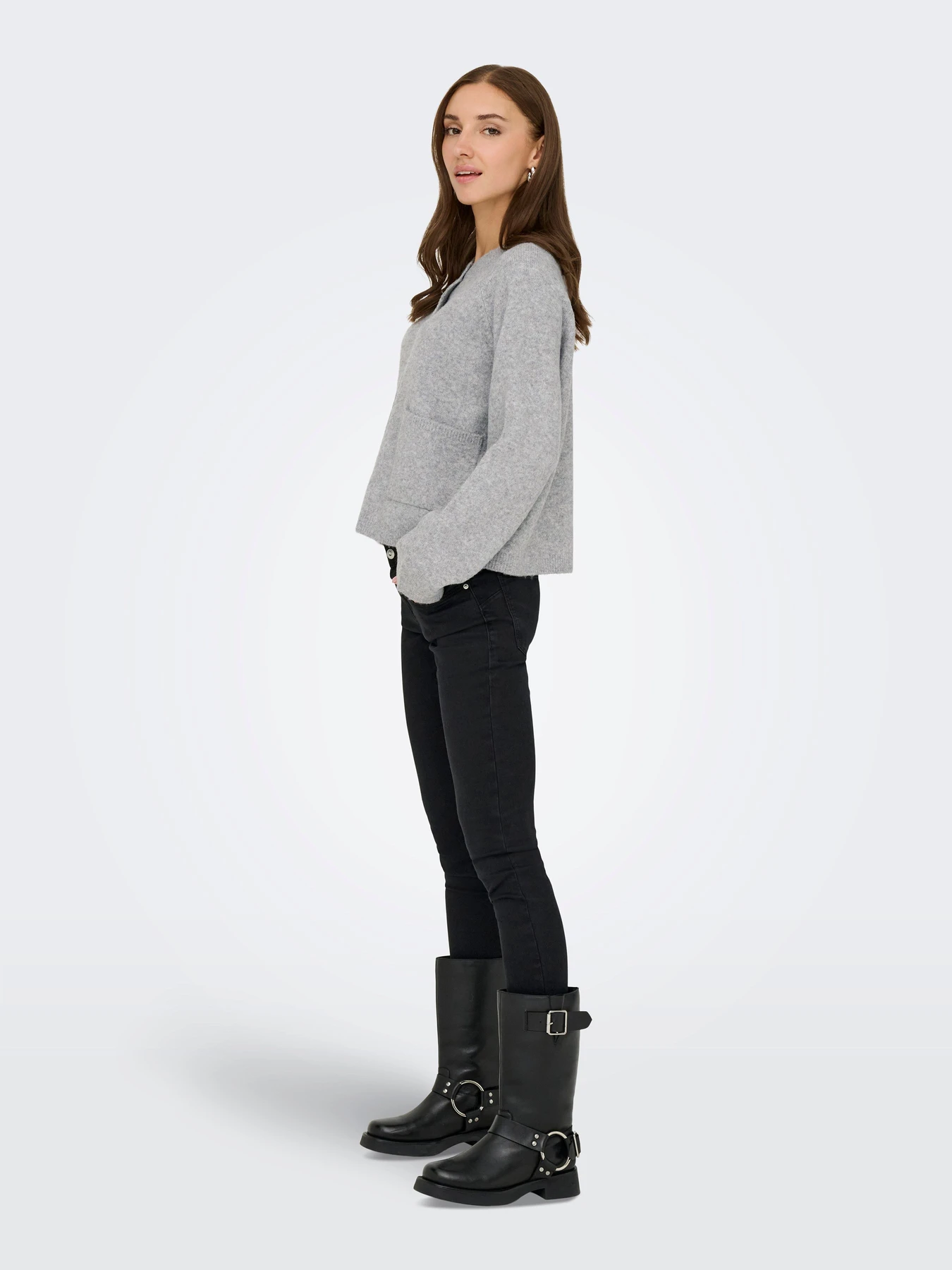 Светри та кардигани Only PIEMONTE L/S CARDIGAN модель 15344118_Light Grey Melange Светри та кардигани Only PIEMONTE L/S CARDIGAN модель 15344118_Light Grey Melange Фото