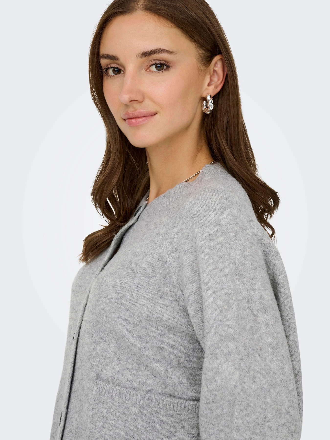 Светри та кардигани Only PIEMONTE L/S CARDIGAN модель 15344118_Light Grey Melange Светри та кардигани Only PIEMONTE L/S CARDIGAN модель 15344118_Light Grey Melange Фото