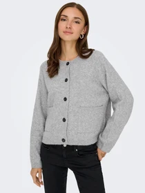 Светри та кардигани Only PIEMONTE L/S CARDIGAN модель 15344118_Light Grey Melange Фото
