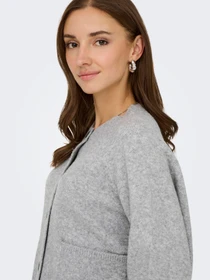 Светри та кардигани Only PIEMONTE L/S CARDIGAN модель 15344118_Light Grey Melange Фото
