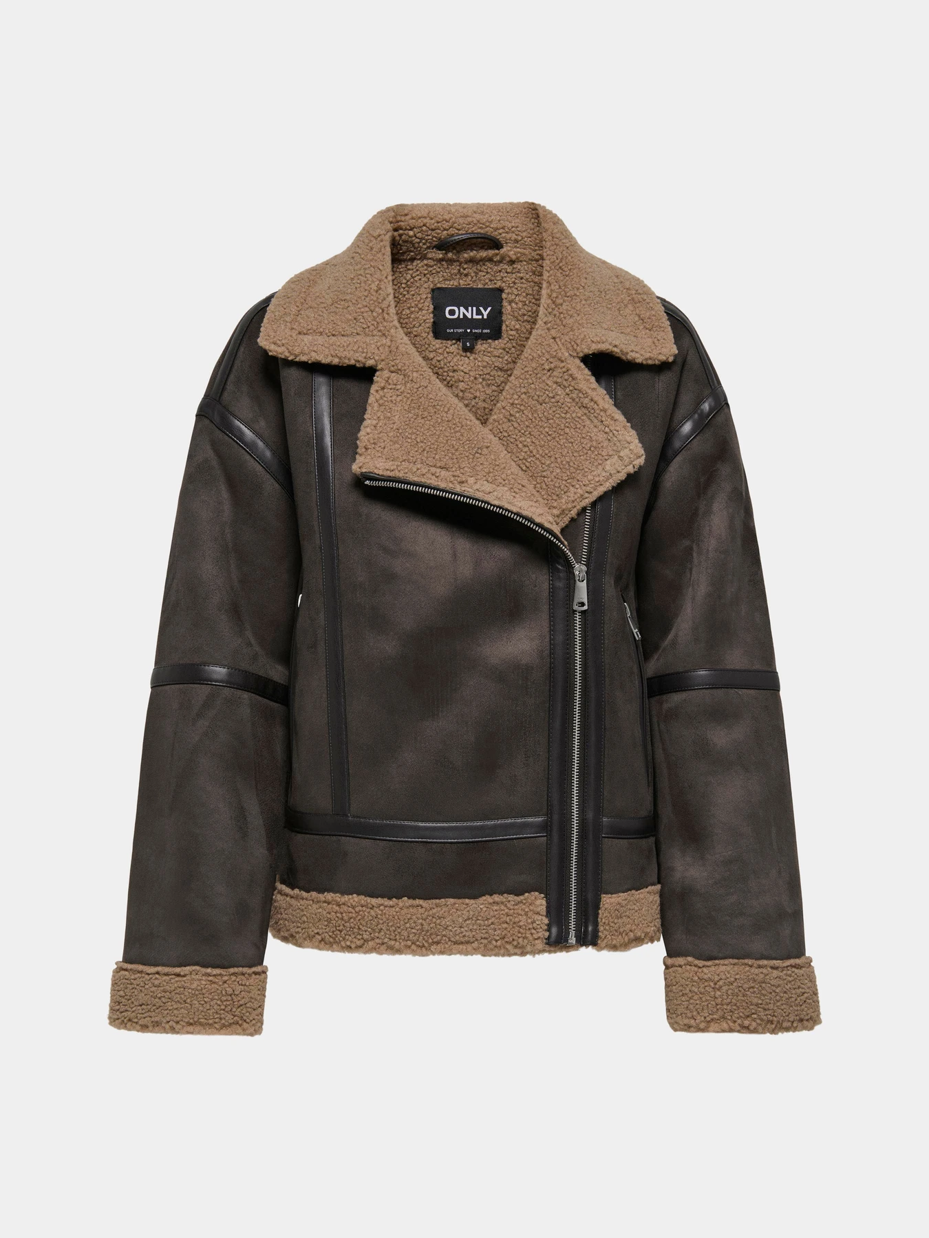 Куртки и дубленки Only KENDRA LIFE BOND OVERSIZJACKET модель 15348991_Chocolate Torte COCOA CRÉM Куртки и дубленки Only KENDRA LIFE BOND OVERSIZJACKET модель 15348991_Chocolate Torte COCOA CRÉM Фото