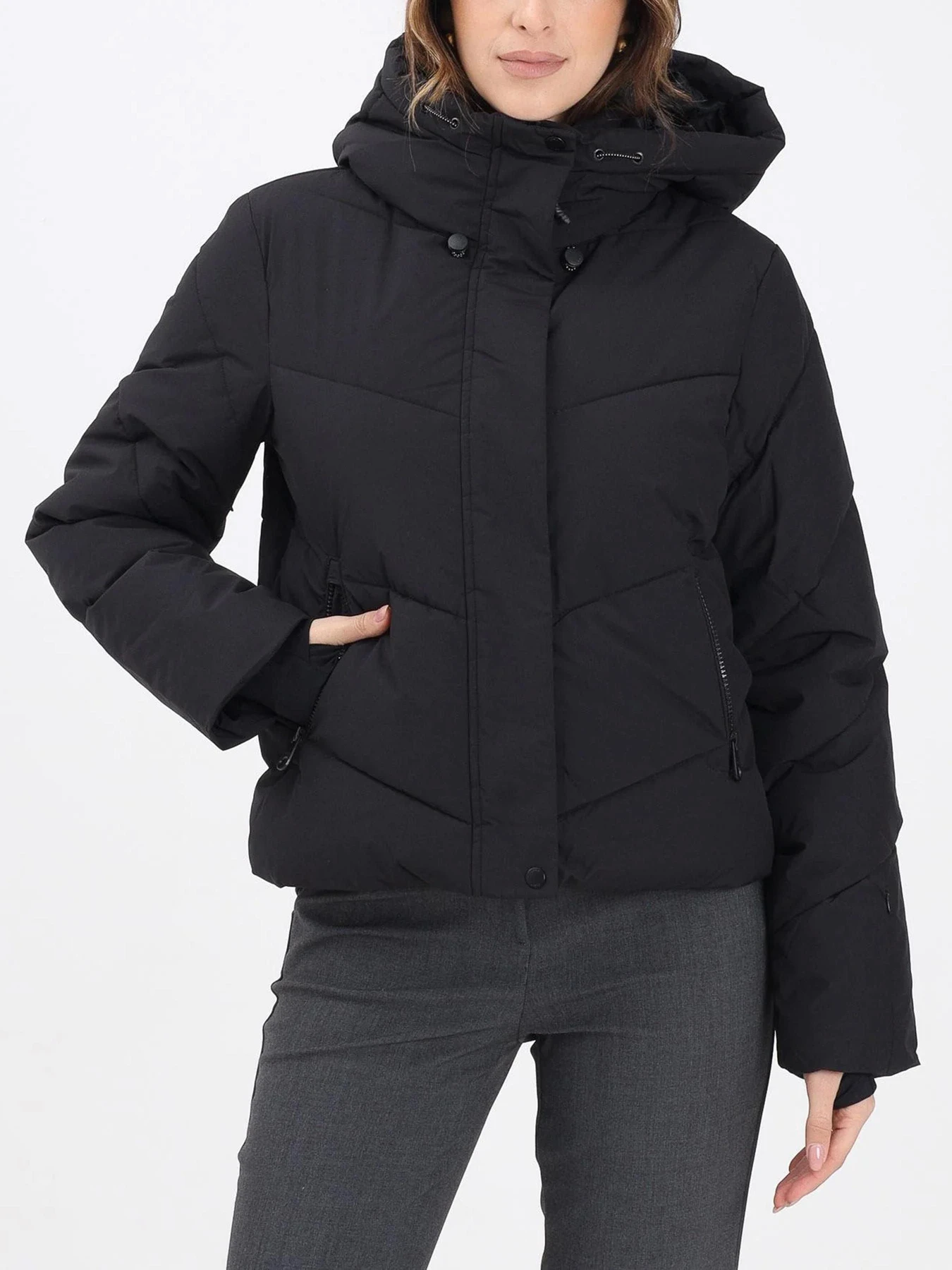 Куртки и дубленки Only HARPER LIFE SHORT PREMIUM JACK модель 15352037_Black Куртки и дубленки Only HARPER LIFE SHORT PREMIUM JACK модель 15352037_Black Фото