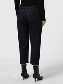 Джинси Only EMILY HW MOM CROP DNM модель 15356761_Dark Blue Denim RINSE Фото