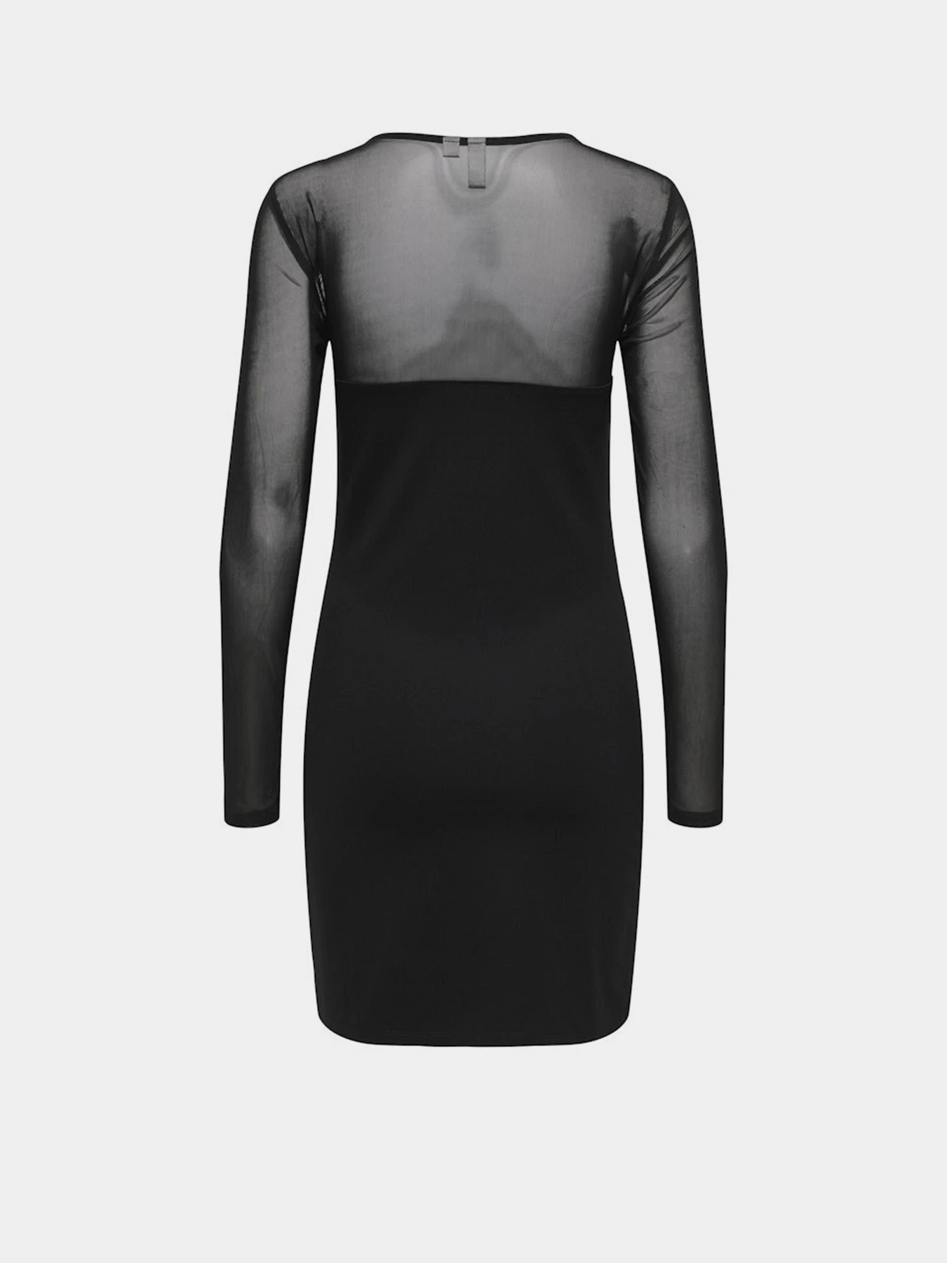 Платья Only HEART-BECKI L/S MIX BODYCONDRE модель 15358439_Black Фото