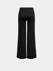 Джинсы Only MADISON BLUSH HW WIDE DNM модель 15301338_Black Denim Фото