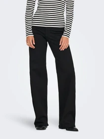 Джинси Only MADISON BLUSH HW WIDE DNM модель 15301338_Black Denim Фото