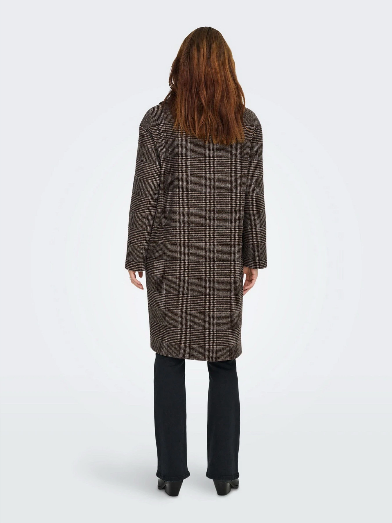 Пальто и плащи Only MADISON LIFE CHECK COAT модель 15349086_Seal Brown Check Пальто и плащи Only MADISON LIFE CHECK COAT модель 15349086_Seal Brown Check Фото