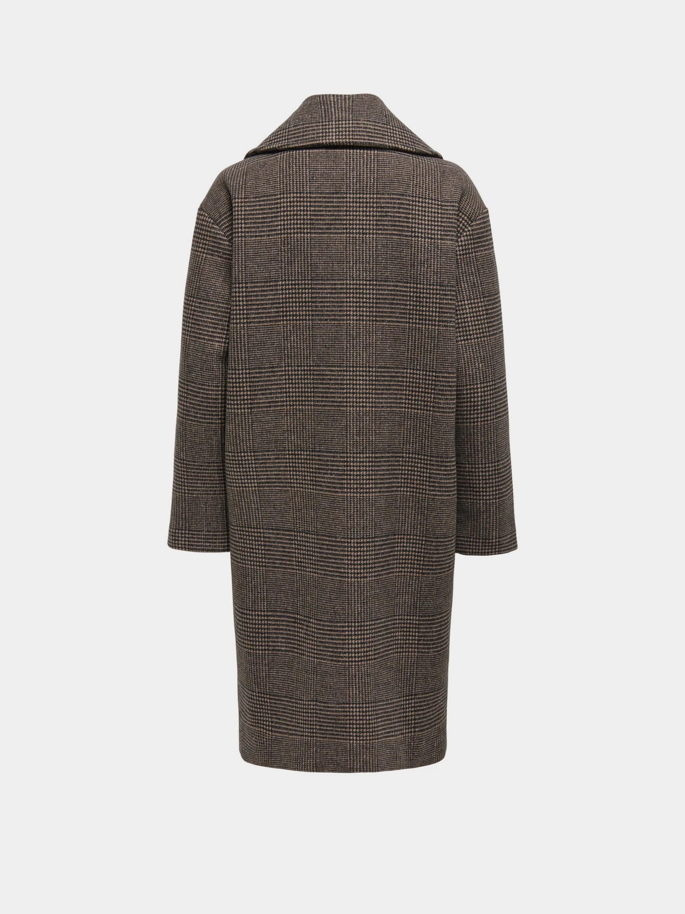 Пальто и плащи Only MADISON LIFE CHECK COAT модель 15349086_Seal Brown Check Пальто и плащи Only MADISON LIFE CHECK COAT модель 15349086_Seal Brown Check Фото
