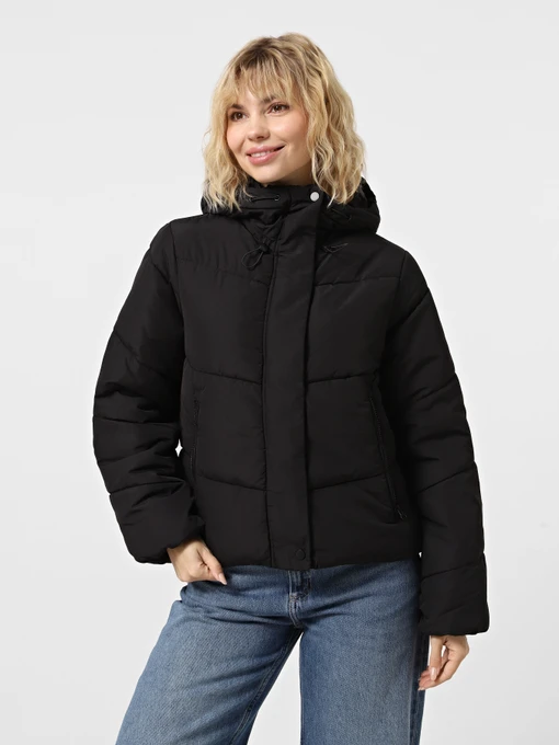 Куртки и дубленки Only MAGGI LIFE SHORT PUFFER модель 15349123_Black Фото