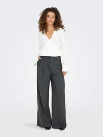 Штани Only SVEA LIFE HW WIDE PANT модель 15351068_Dark Grey Melange Фото