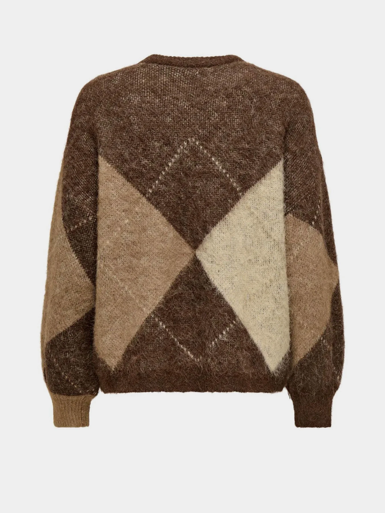 Светри та кардигани Only NOEME LIFE LS JQ O-NECK KNT модель 15353226_Chestnut Biscotti/Melange/ Светри та кардигани Only NOEME LIFE LS JQ O-NECK KNT модель 15353226_Chestnut Biscotti/Melange/ Фото
