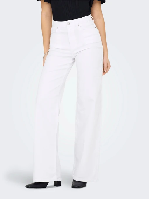 Джинси Only MADISON BLUSH HW WIDE DNM модель 15310632_White Фото