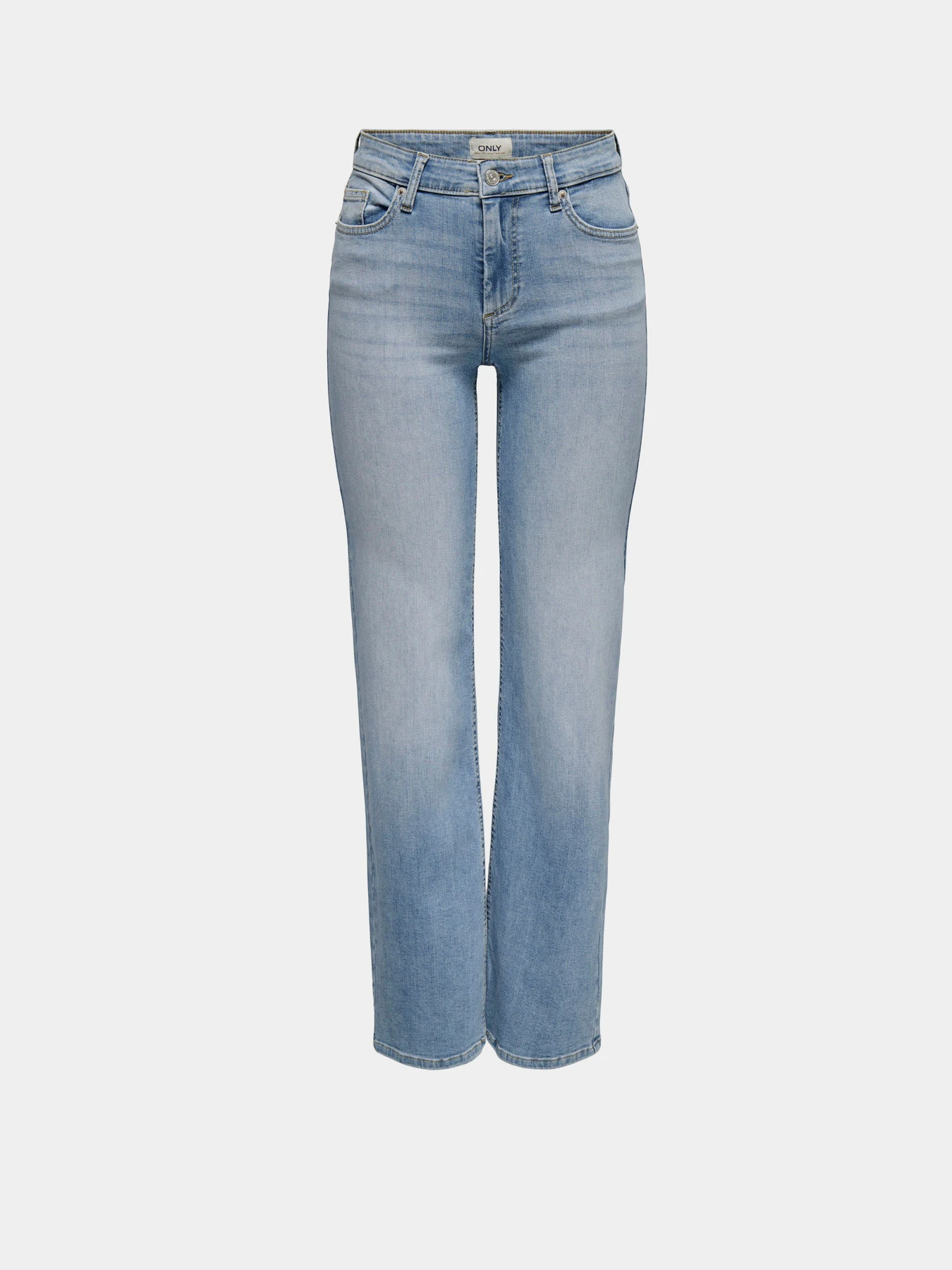 Джинси Only BLUSH MID STRAIGHT DNM модель 15337794_Light Blue Denim Фото