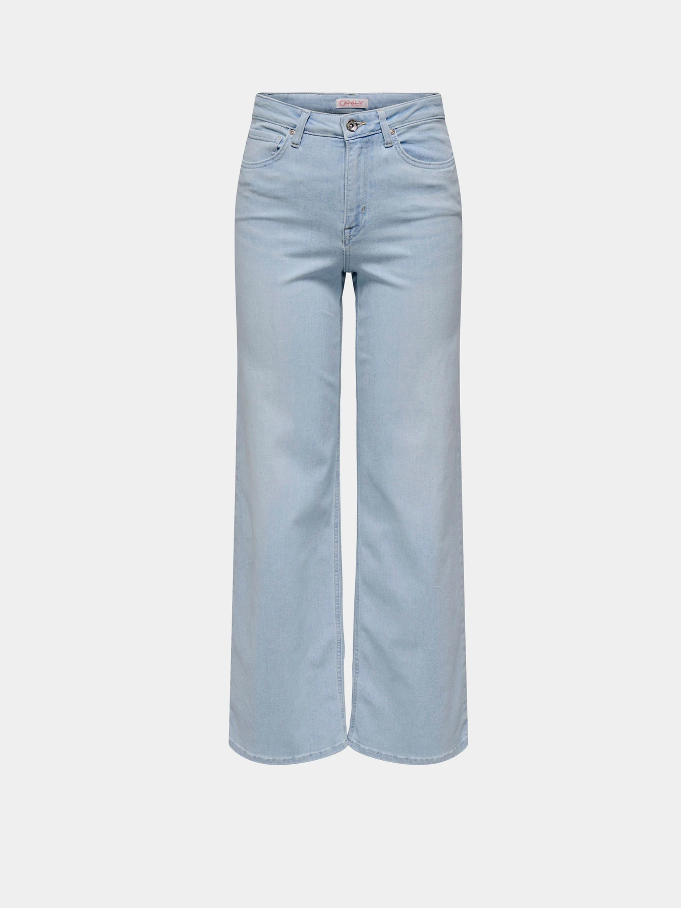 Джинси Only MADISON BLUSH HW WIDE DNM модель 15338289_Light Blue Bleached Denim Фото