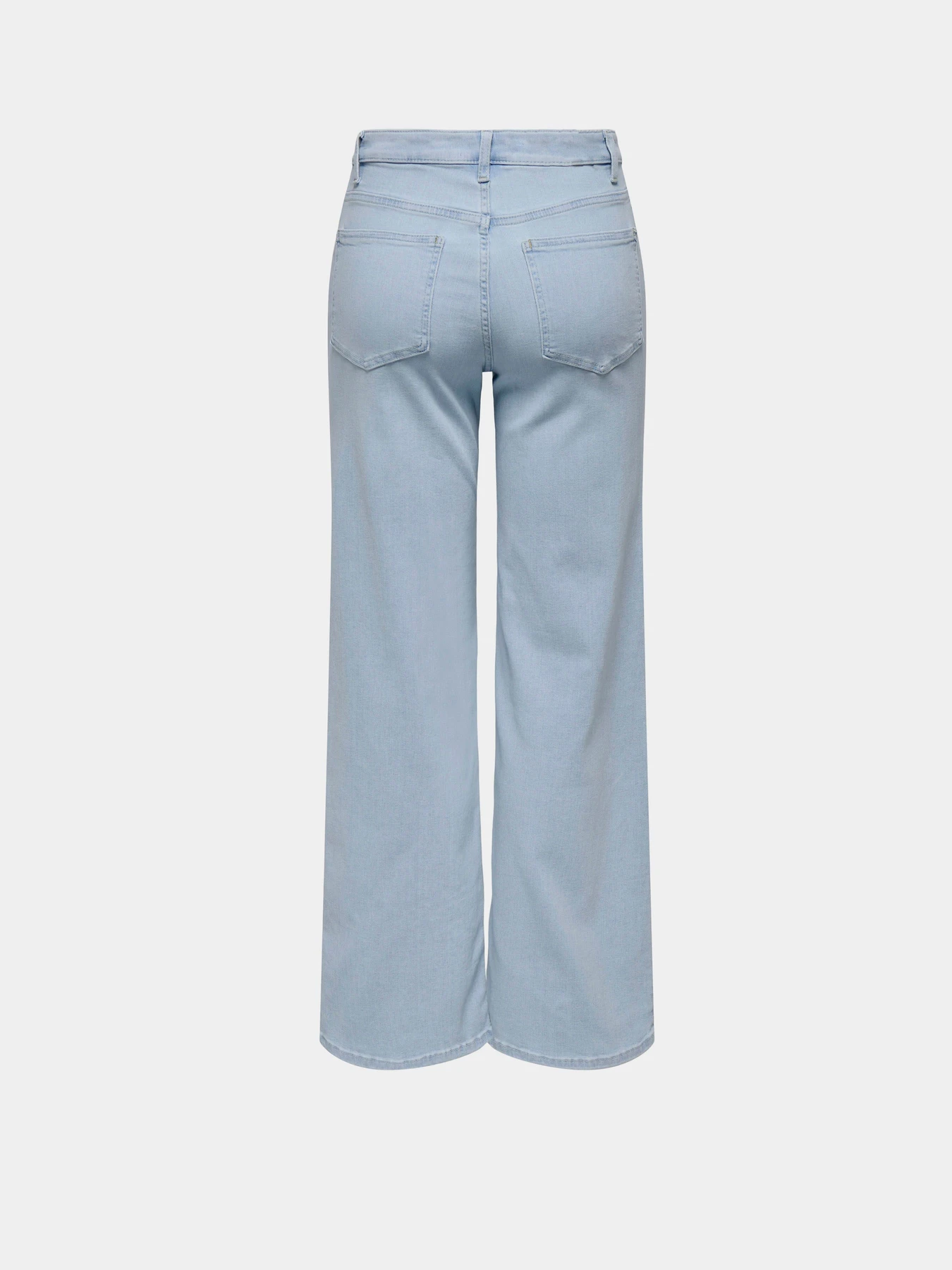 Джинси Only MADISON BLUSH HW WIDE DNM модель 15338289_Light Blue Bleached Denim Фото