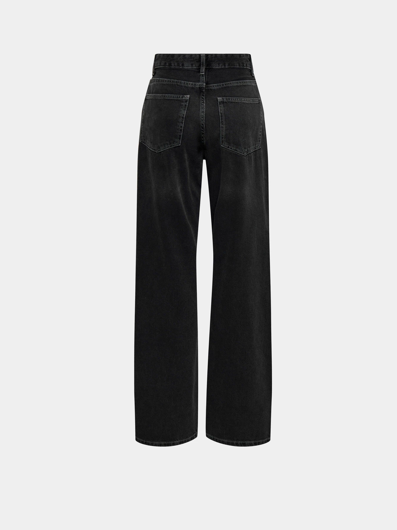 Джинси Only MADDIE-O HW WIDE DNM модель 15346244_Washed Black Фото