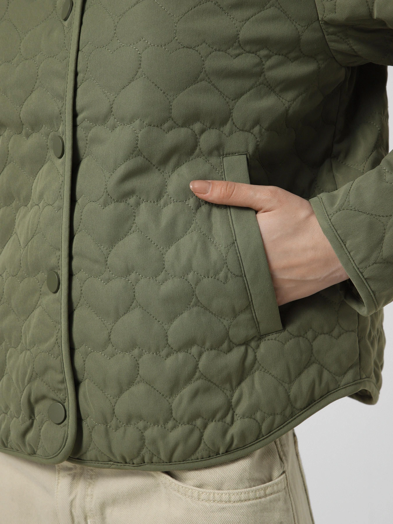 Куртки та дублянки Only HEART LIFE QUILTED JACKET модель 15366265_Oil Green Куртки та дублянки Only HEART LIFE QUILTED JACKET модель 15366265_Oil Green Фото