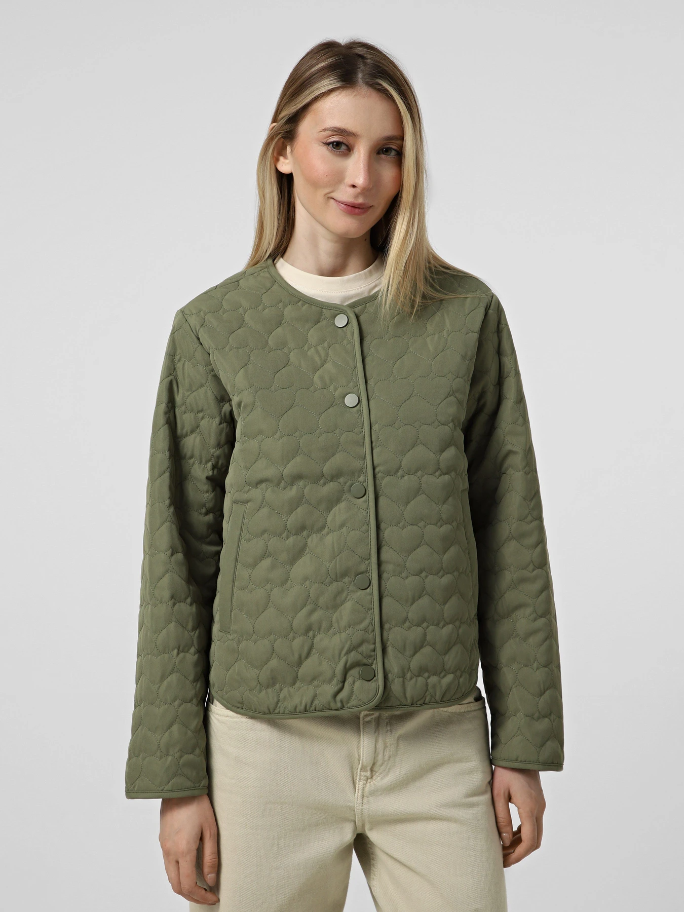 Куртки та дублянки Only HEART LIFE QUILTED JACKET модель 15366265_Oil Green Куртки та дублянки Only HEART LIFE QUILTED JACKET модель 15366265_Oil Green Фото