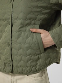 Куртки та дублянки Only HEART LIFE QUILTED JACKET модель 15366265_Oil Green Фото