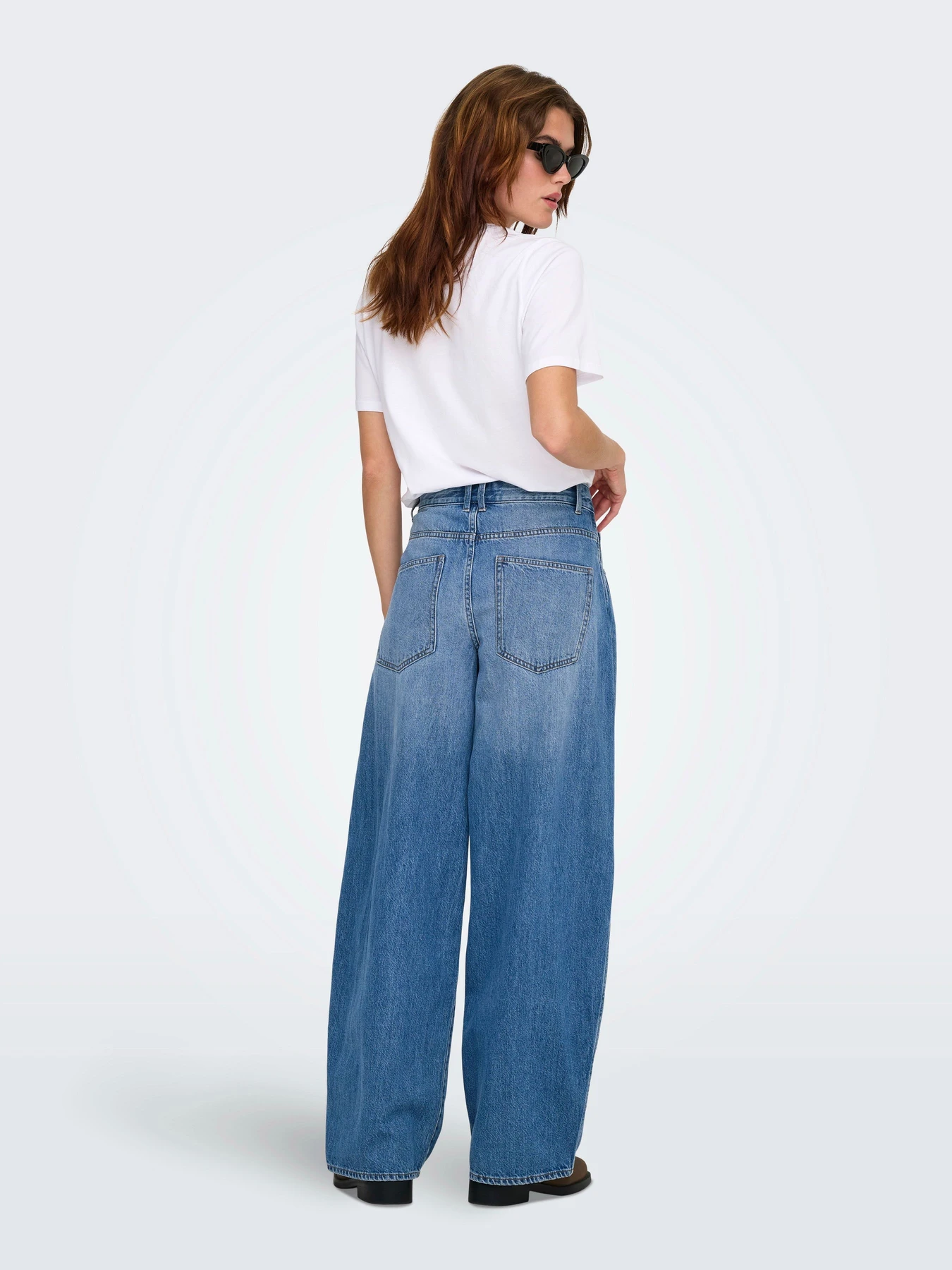 Джинси Only TAYLOR HW BARREL DNM модель 15367620_Medium Blue Denim Фото