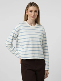 Худи и свитшоты Only SOPH L/S STRIPE TOP модель 15310399_Cloud Dancer Soft chambray Фото