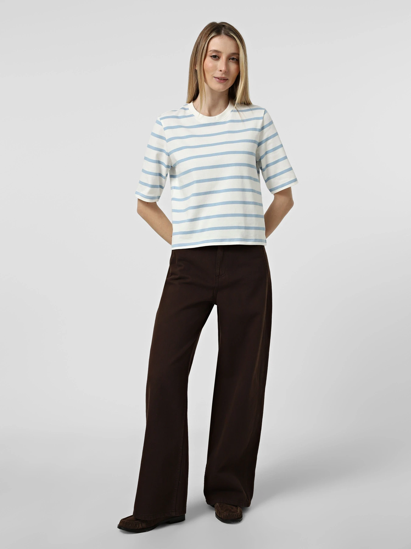 Футболки и поло Only SOPH S/S STRIPE TOP модель 15368524_Cloud Dancer Soft chambray Футболки и поло Only SOPH S/S STRIPE TOP модель 15368524_Cloud Dancer Soft chambray Фото