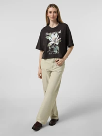 Футболки и поло Only FLEUR S/S TOP модель 15368898_Phantom Nude flower Фото