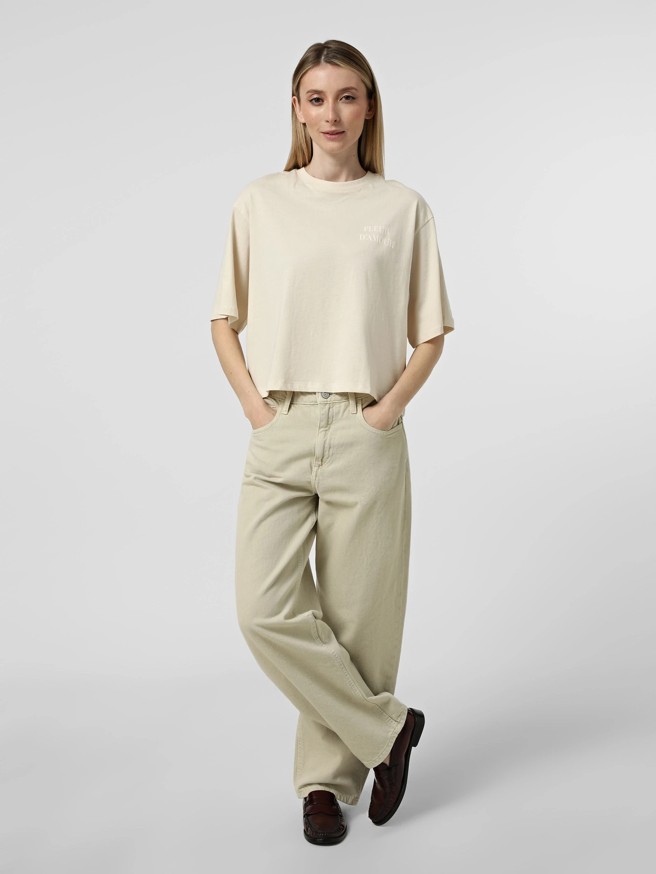 Футболки и поло Only FLEUR S/S TOP модель 15368898_Birch Colored flower Футболки и поло Only FLEUR S/S TOP модель 15368898_Birch Colored flower Фото