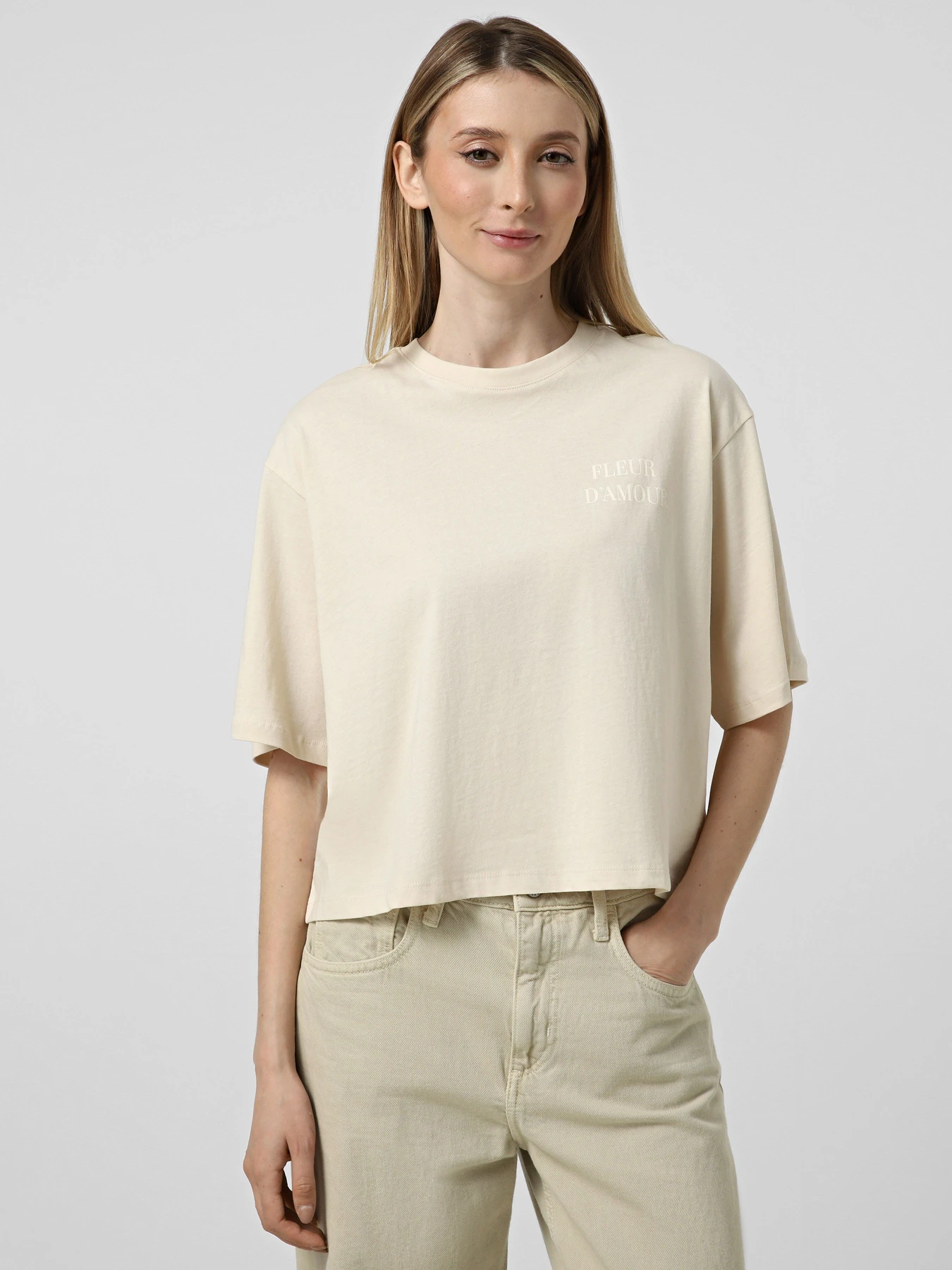 Футболки и поло Only FLEUR S/S TOP модель 15368898_Birch Colored flower Футболки и поло Only FLEUR S/S TOP модель 15368898_Birch Colored flower Фото
