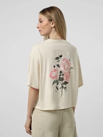 Футболки и поло Only FLEUR S/S TOP модель 15368898_Birch Colored flower Фото