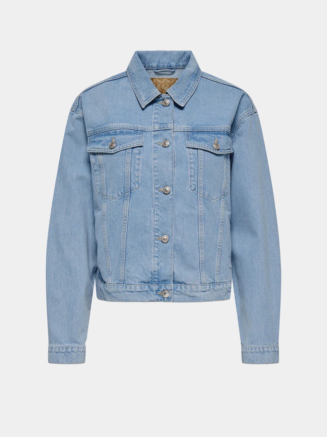 Куртки та дублянки Only HARPER LS BOXY DNM модель 15363548_Light Blue Denim Фото