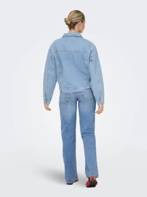 Куртки та дублянки Only HARPER LS BOXY DNM модель 15363548_Light Blue Denim Фото