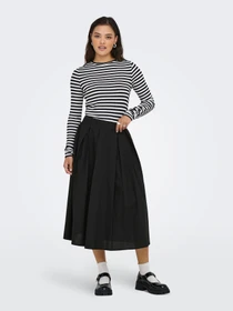 Спідниці Only MAILA LONG PLEAT SKIRT модель 15369555_Black Фото