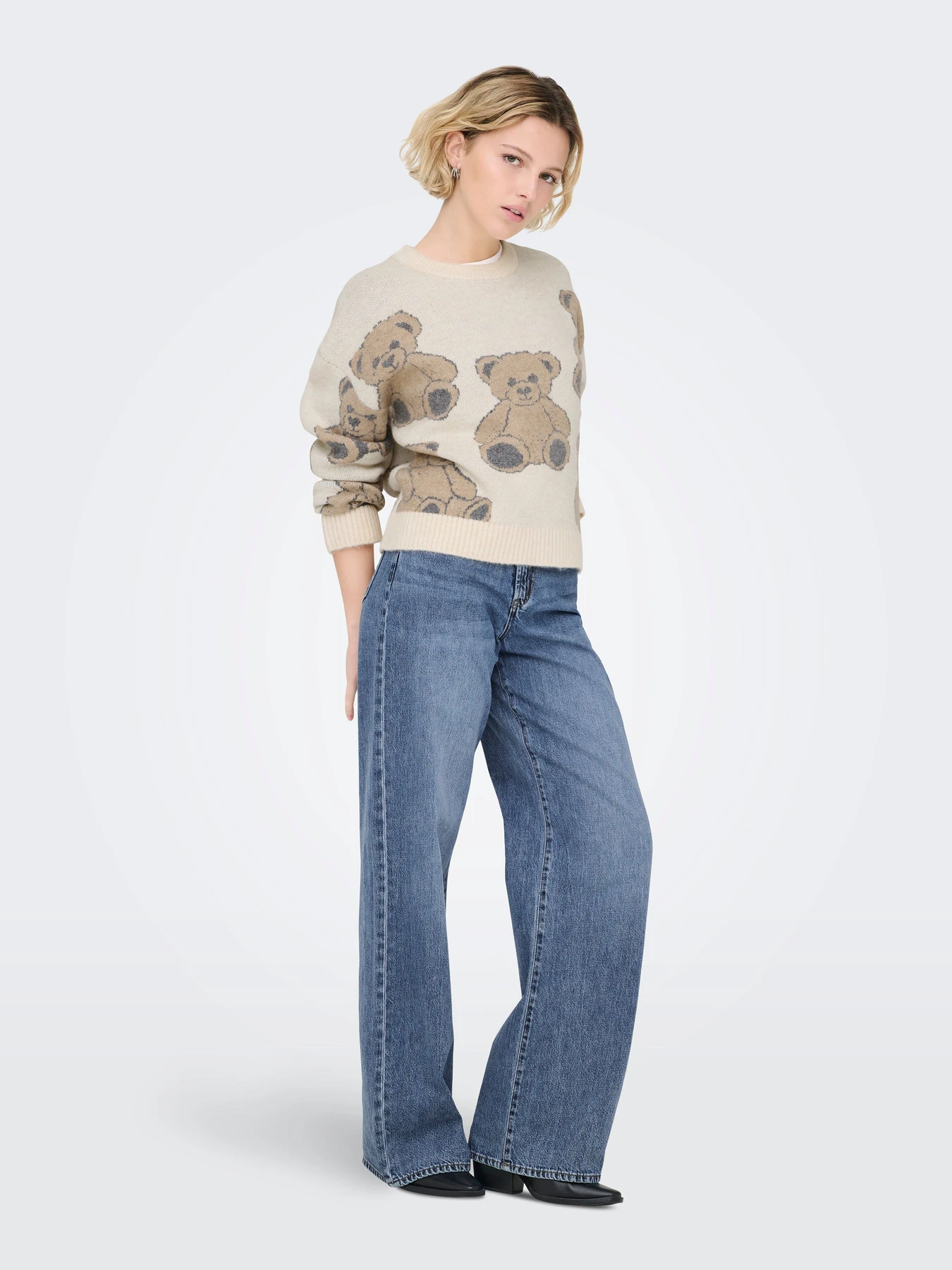 Джинси Only HOPE MW WIDEUNEVEN CLOSURE DNM модель 15366323_Medium Blue Denim Джинси Only HOPE MW WIDEUNEVEN CLOSURE DNM модель 15366323_Medium Blue Denim Фото