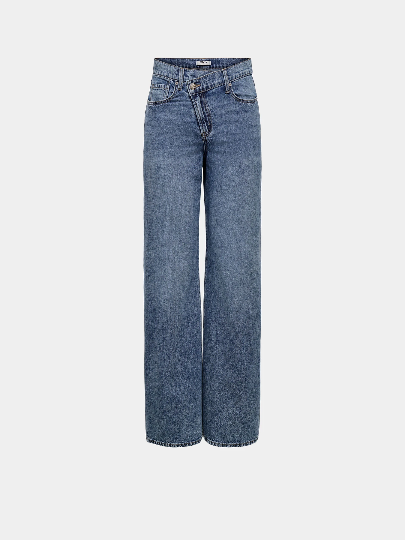 Джинси Only HOPE MW WIDEUNEVEN CLOSURE DNM модель 15366323_Medium Blue Denim Джинси Only HOPE MW WIDEUNEVEN CLOSURE DNM модель 15366323_Medium Blue Denim Фото