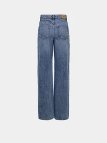 Джинси Only HOPE MW WIDEUNEVEN CLOSURE DNM модель 15366323_Medium Blue Denim Фото